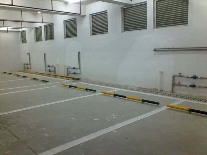 鋼管車輪定位器哪家好新恒安交通設備質量最好