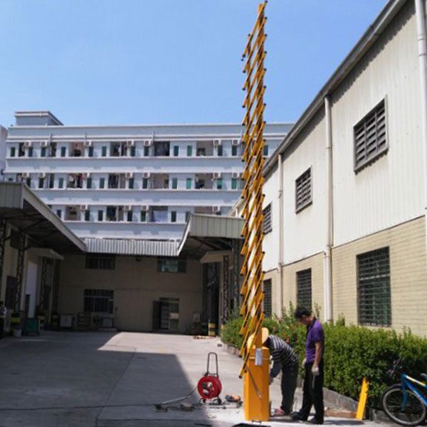 柵欄式停車場道閘調試圖